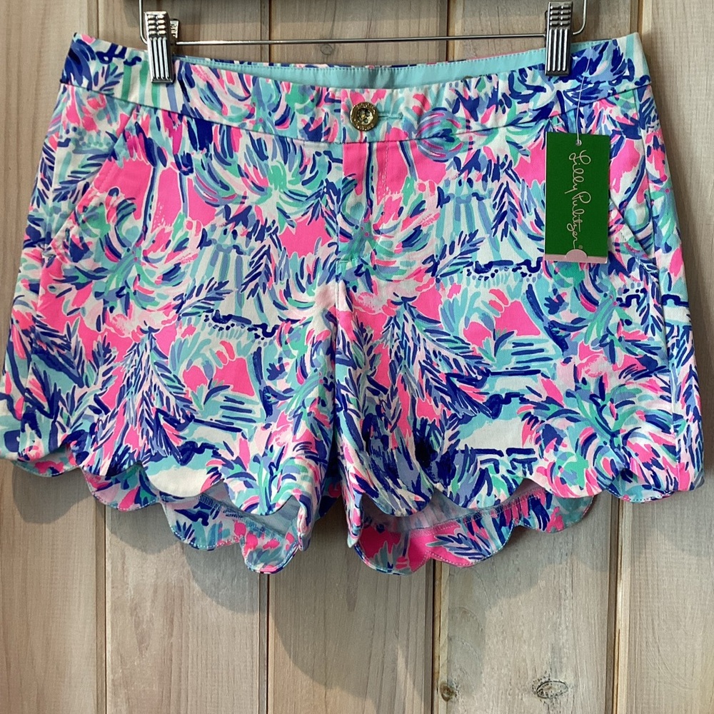 Lilly Pulitzer Pink/Blue Buttercup Shorts